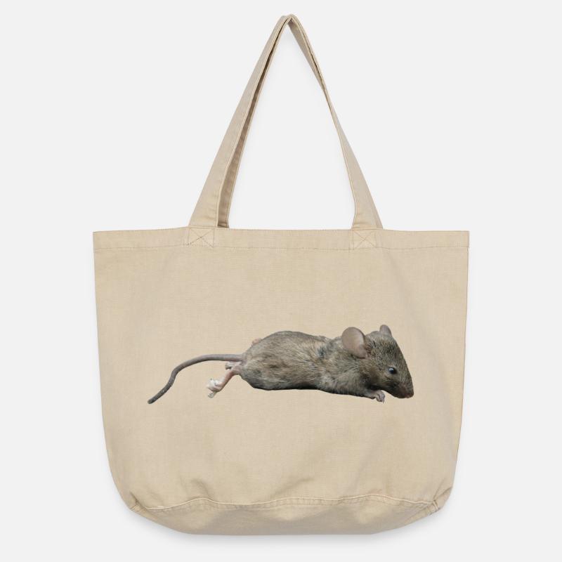 Mouse - Vintage-washed Shopper - vintage sand 