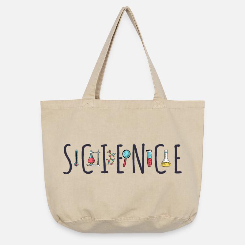 science - Vintage-washed Shopper - vintage sand 
