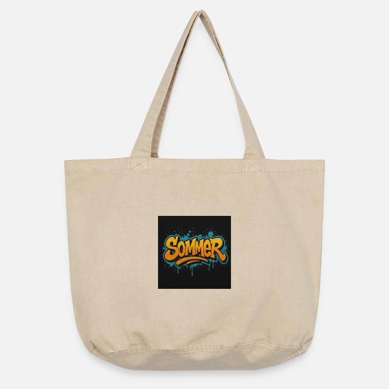 Sommer - Vintage-Washed Shopper - Vintage Sand