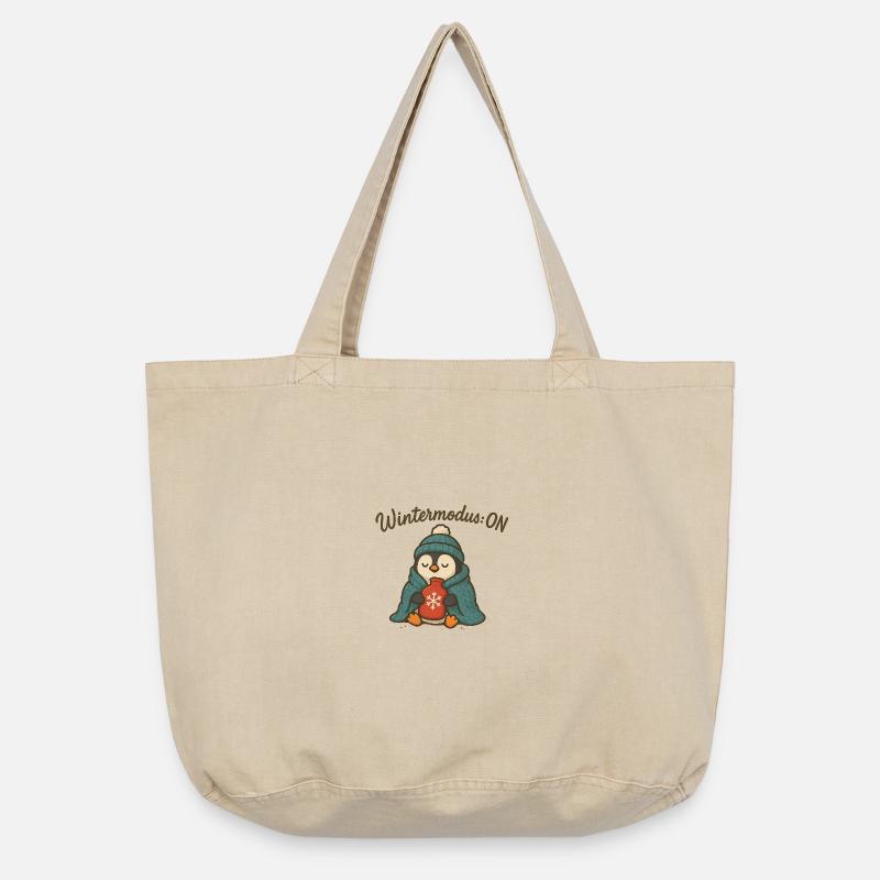 Wintermodus ON - Vintage-Washed Shopper - Vintage Sand 