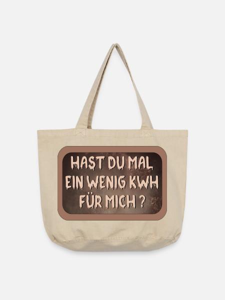 ENERGIE PREISE - Vintage-Washed Shopper - Vintage Sand