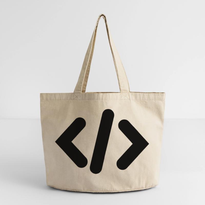 Programmer Code Vintage-washed Shopper