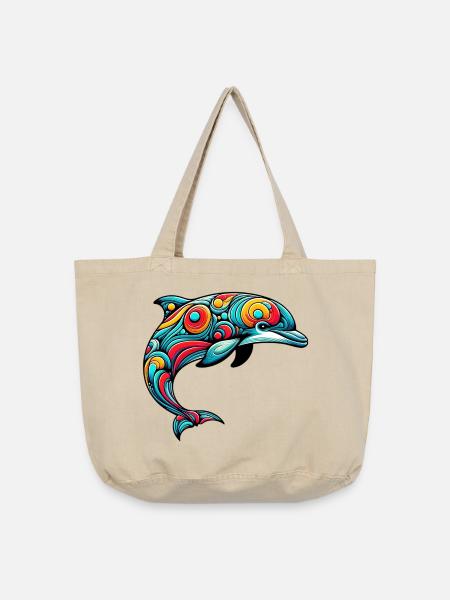 Delfin - Vintage-Washed Shopper - Vintage Sand 
