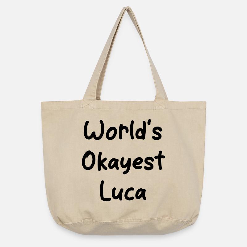Luca le plus correct du monde - Sac cabas vintage délavé - sable vintage 