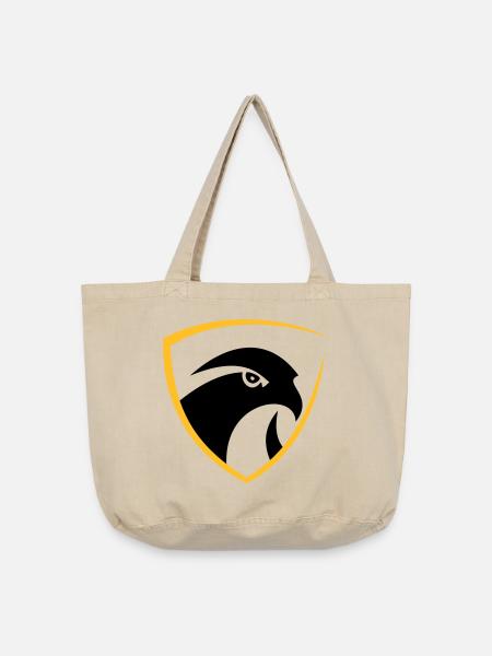 Falcon Logo - Vintage-Washed Shopper - Vintage Sand