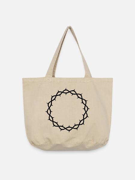 Dornenkrone - Vintage-Washed Shopper - Vintage Sand 