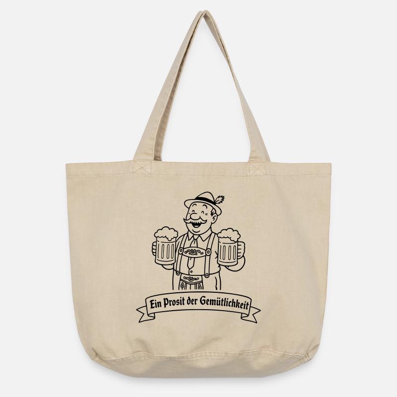 Herr Bier - Ein Prosit der Gemütlichkeit - Sac cabas vintage délavé - sable vintage