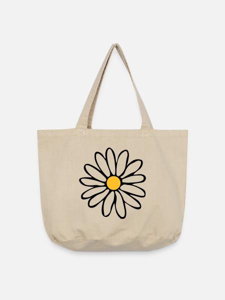 Margeriten - Vintage-Washed Shopper - Vintage Sand 