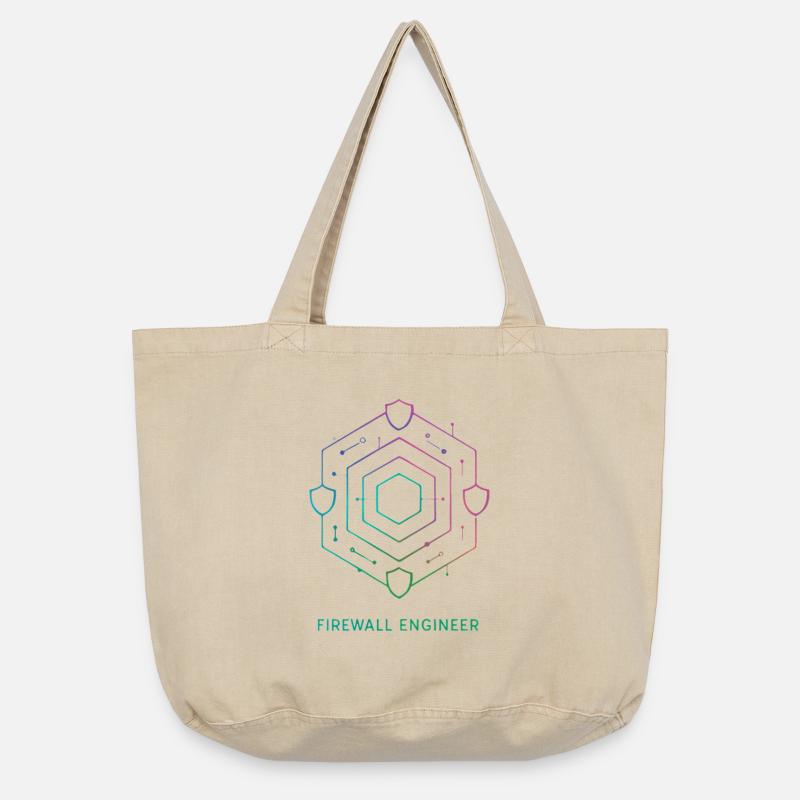 Firewall Engineer - Cybersecurity - Vintage-washed Shopper - vintage sand 