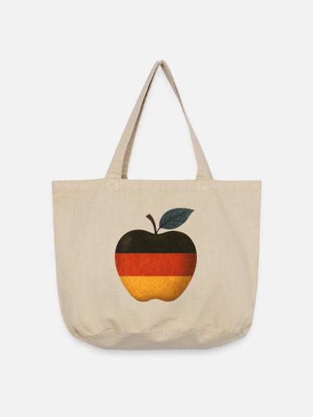 Deutschland - Vintage-Washed Shopper - Vintage Sand