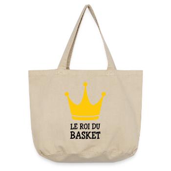 The King of Basketball - Vintage-washed Shopper - vintage sand  - Front