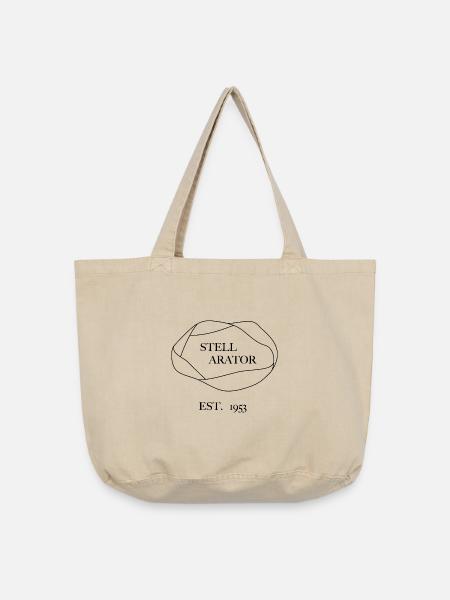 Stellarator Fusion Power Geometrisches Design - Vintage-Washed Shopper - Vintage Sand