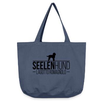 LAGOTTO ROMAGNOLO Seelenhund - Vintage-Washed Shopper - Vintage Denim - Vorne