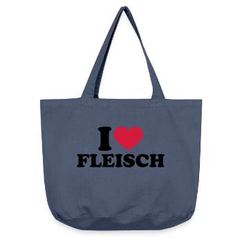 Fleisch - Vintage-Washed Shopper - Vintage Denim - Vorne