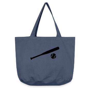 Baseball - Vintage-Washed Shopper - Vintage Denim - Vorne