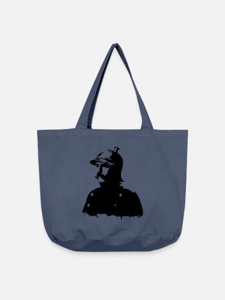 Otto von Bismarck - Vintage-Washed Shopper - Vintage Denim