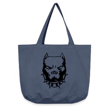 dog_01 - Vintage-Washed Shopper - Vintage Denim - Vorne