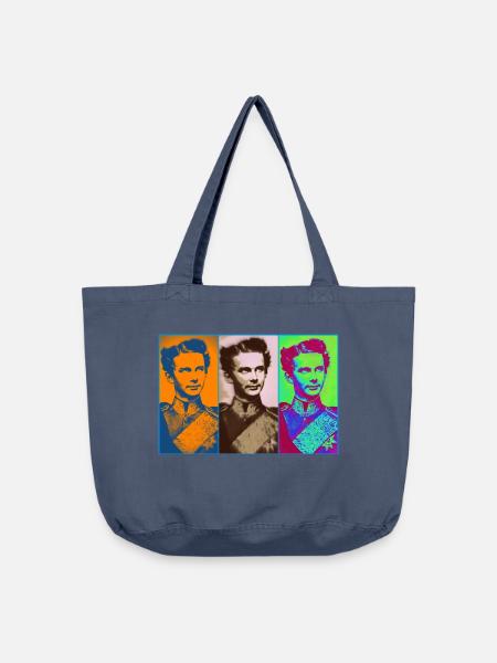 Ludwig II 3 times - Vintage-Washed Shopper - Vintage Denim