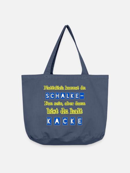 Schalke - Kacke - Vintage-Washed Shopper - Vintage Denim