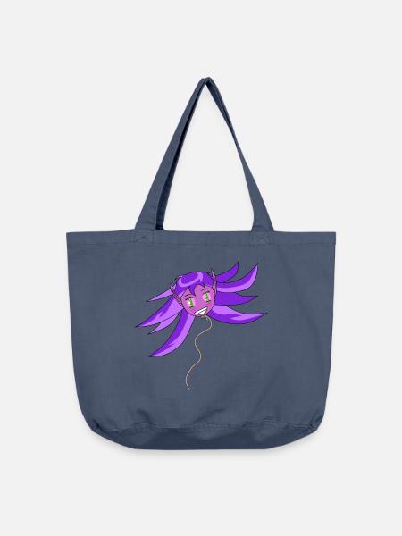 Kobold-Luftballon - Vintage-Washed Shopper - Vintage Denim
