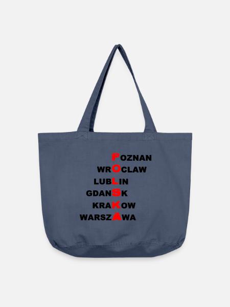 Polen - Polska - Vintage-Washed Shopper - Vintage Denim