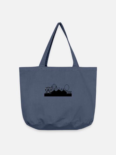 Kirmes - Vintage-Washed Shopper - Vintage Denim