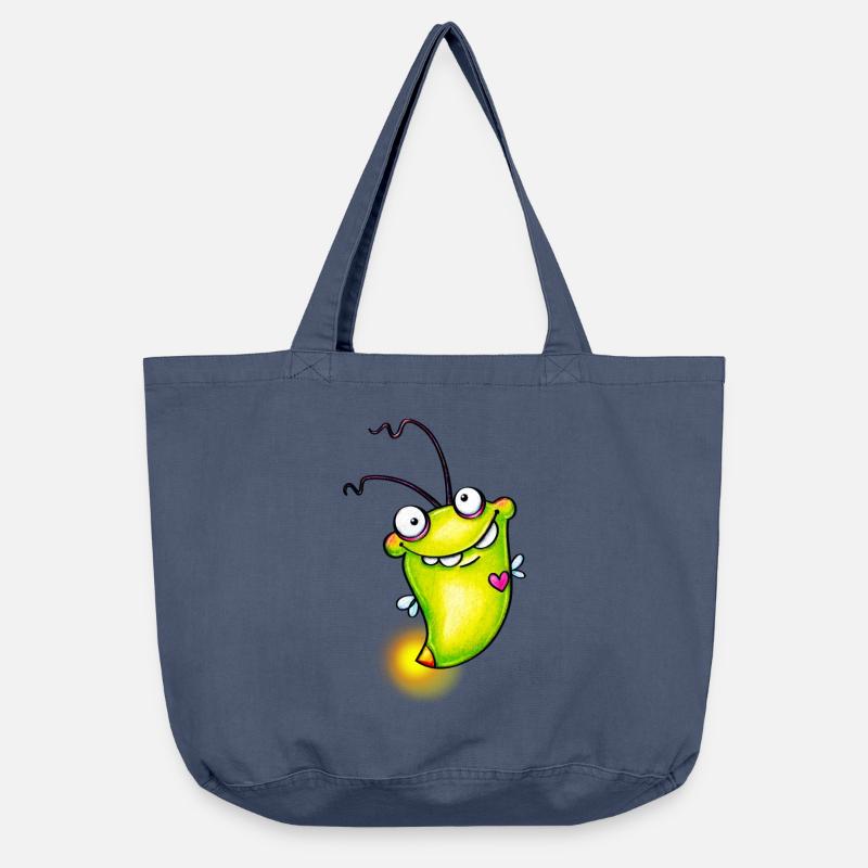 glowworm - Vintage-Washed Shopper - Vintage Denim