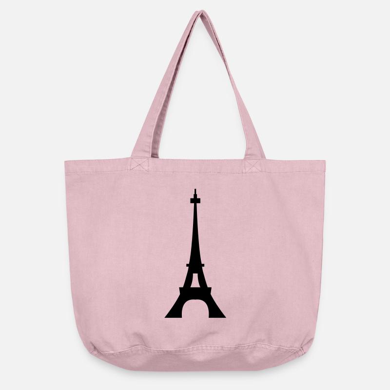 Eiffeltoren / Eiffeltower / Tour Eiffel - Vintage-washed Shopper - vintage rose