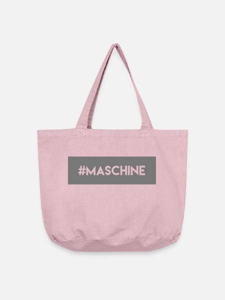 #maschine - Vintage-Washed Shopper - Vintage Rosa