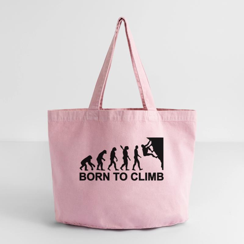 Évolution Escalade Sac cabas vintage délavé