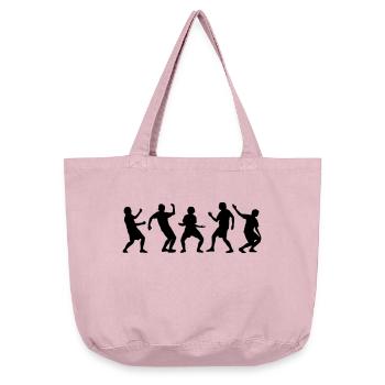dance - Vintage-Washed Shopper - Vintage Rosa - Vorne