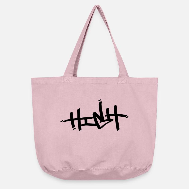 high - Vintage-Washed Shopper - Vintage Rosa