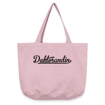 PhD student - Vintage-washed Shopper - vintage rose - Front