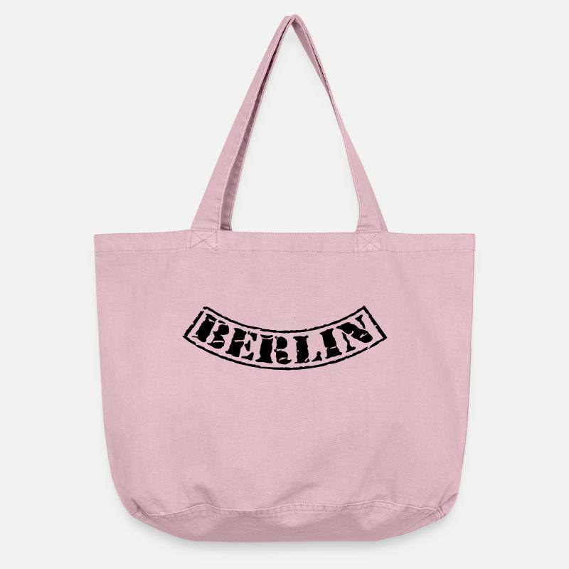 Berlin neck - Vintage-washed Shopper - vintage rose