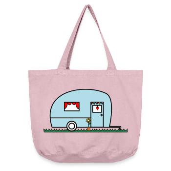 FEIERTAG. FROHE FEIERTAGE. GELIEBTE. MEISTER. LEHRER - Vintage-Washed Shopper - Vintage Rosa - Vorne