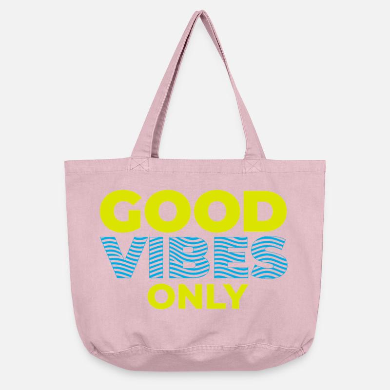 GOOD_VIBES_ONLY_Color - Vintage-Washed Shopper - Vintage Rosa