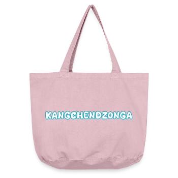 Trekking Kangchendzoenga - Sac cabas vintage délavé - rose vintage - Devant