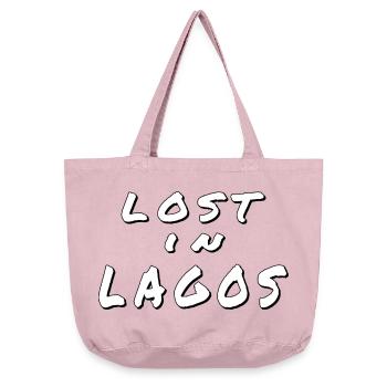 Lost in Lagos – Algarve Design - Vintage-Washed Shopper - Vintage Rosa - Vorne