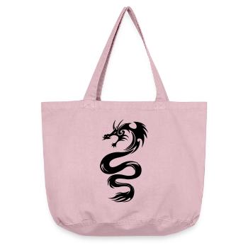 dragon - Vintage-washed Shopper - vintage rose - Front