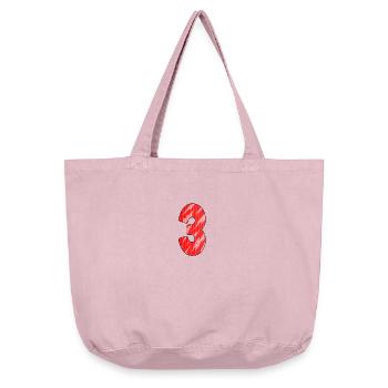 3 - Vintage-washed Shopper - vintage rose - Front
