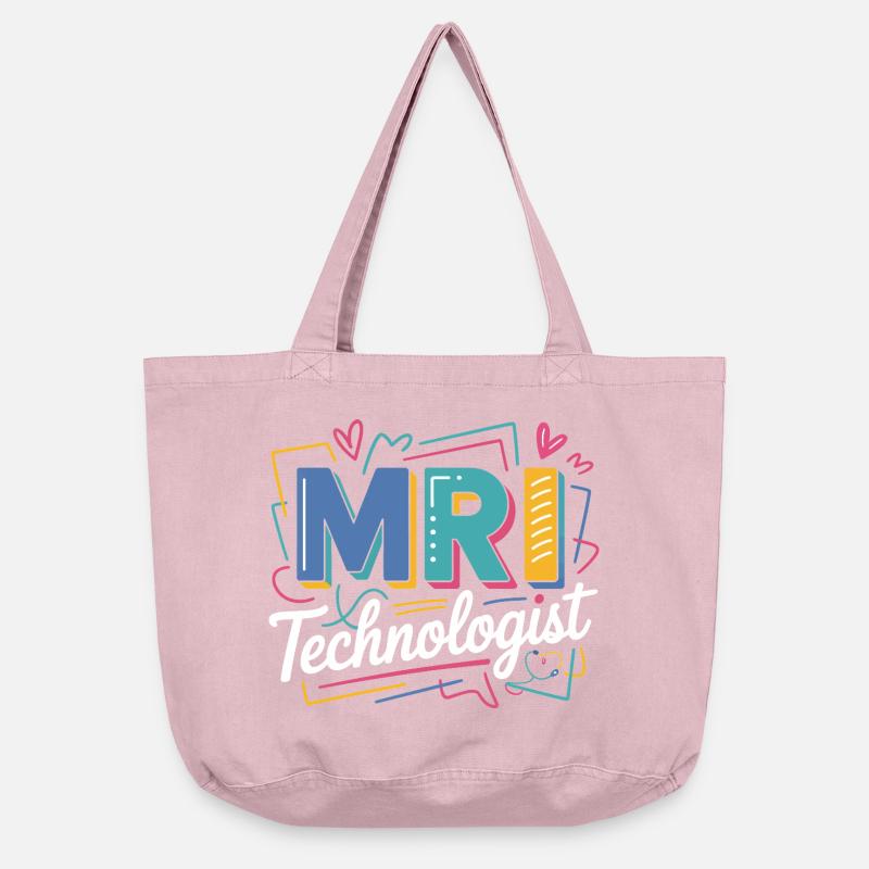 MRI Technologist Farbexplosion - Vintage-Washed Shopper - Vintage Rosa