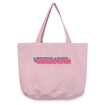Weekend Lover - Vintage-washed Shopper - vintage rose - Front