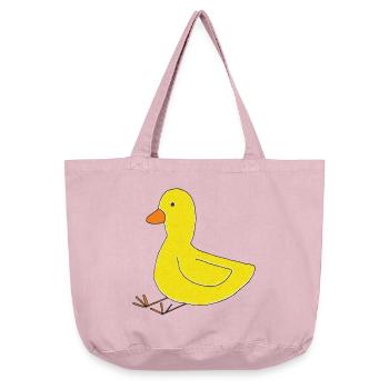 Impressionnisme de canard - Sac cabas vintage délavé - rose vintage - Devant
