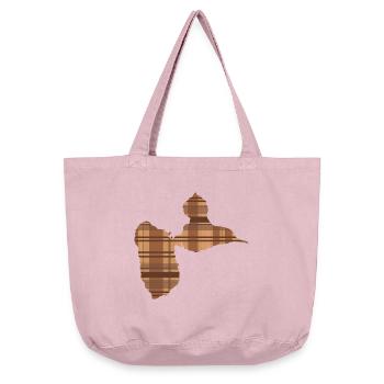 Tshirt gwada madrasse Brown - Vintage-washed Shopper - vintage rose - Front