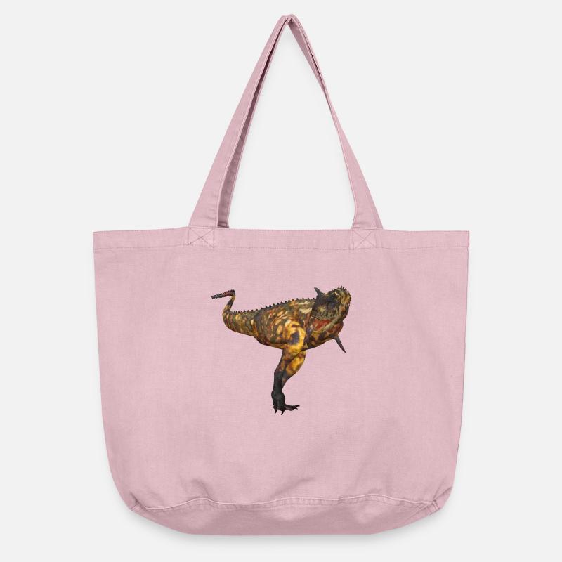 Carnotaurus - Vintage-washed Shopper - vintage rose