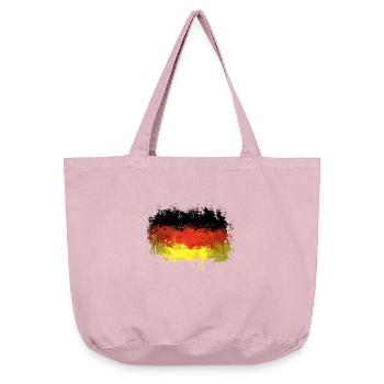 Drapeau allemand Graffiti - Sac cabas vintage délavé - rose vintage - Devant