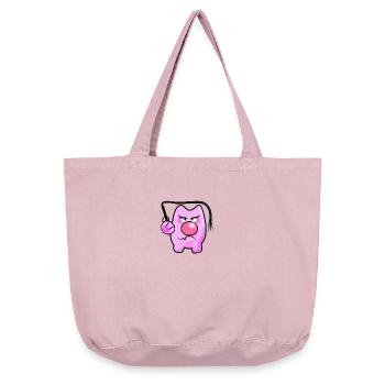 Peitschen Schwein - Vintage-Washed Shopper - Vintage Rosa - Vorne