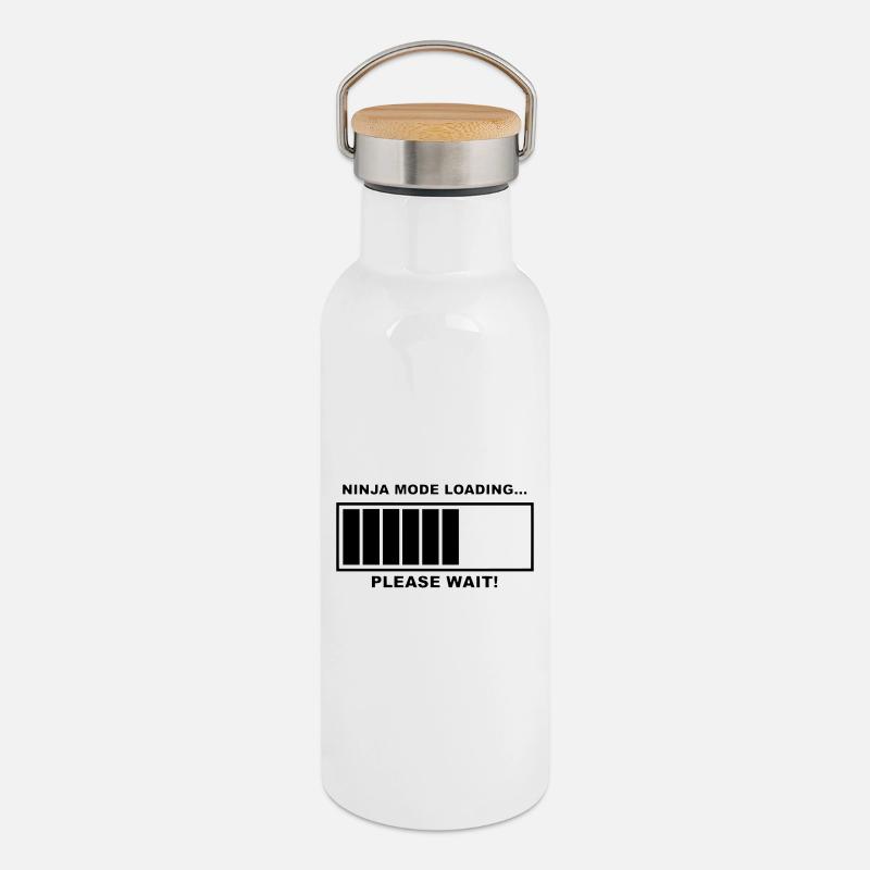 Ninja mode is loading, please be patient.b. # - Thermal Bottle with Bamboo Lid - white