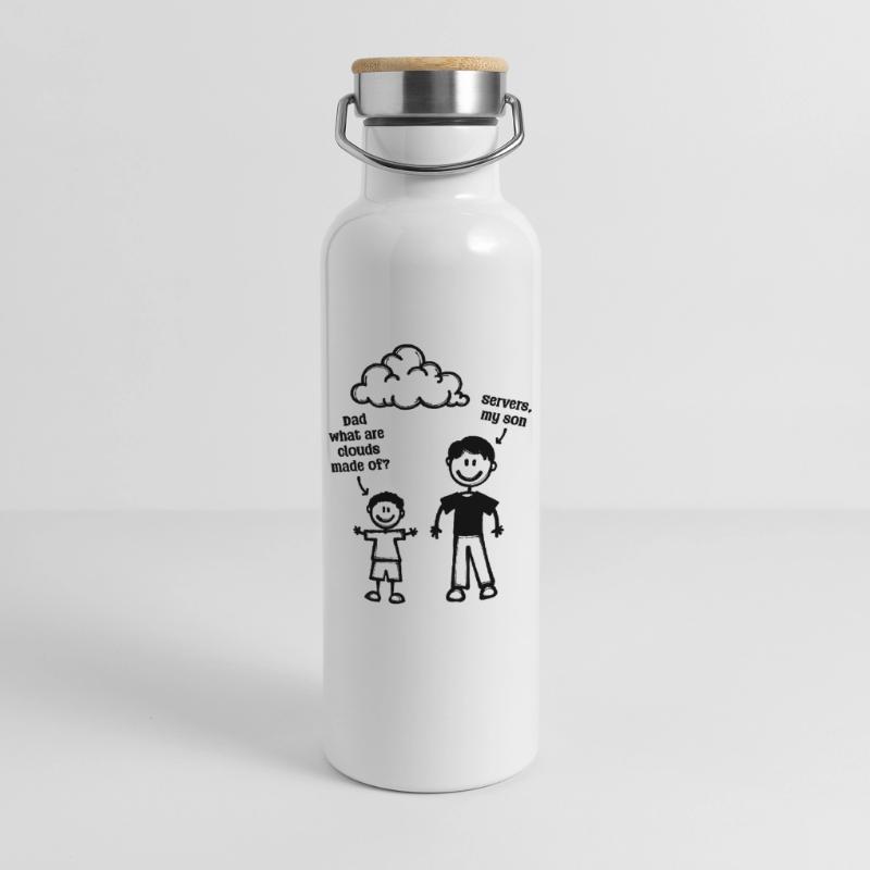 Bugfixing Skripting Statement Developer Bugs Thermal Bottle with Bamboo Lid