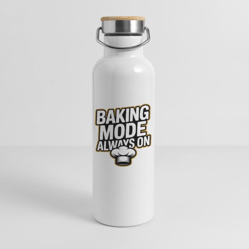 Mode de cuisson - Mode de cuisson toujours activé Gourde isotherme avec bouchon en bambou